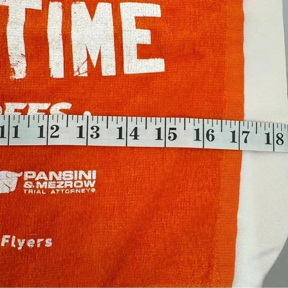 Philadelphia Flyers Knit Hat Towel One Size Orange Fan Gear - Picture 7 of 9